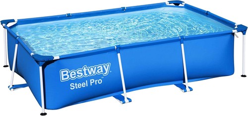 Above ground swimming pool - above,