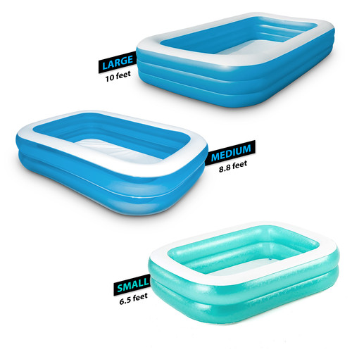 450l inflatable paddling pool - 450l,